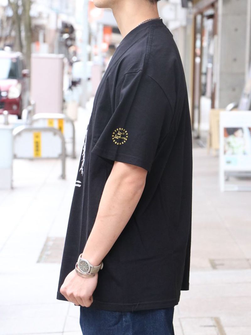 Lewis Leathers - THE LEATHER BOYS T-SHIRT (BLACK) | SKANDA