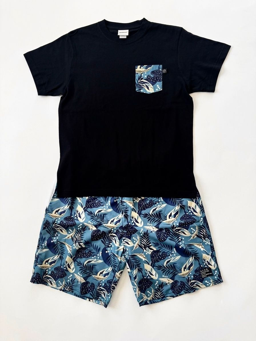 FLOW ELEMENTS SHORTS (NOTO GREEN)