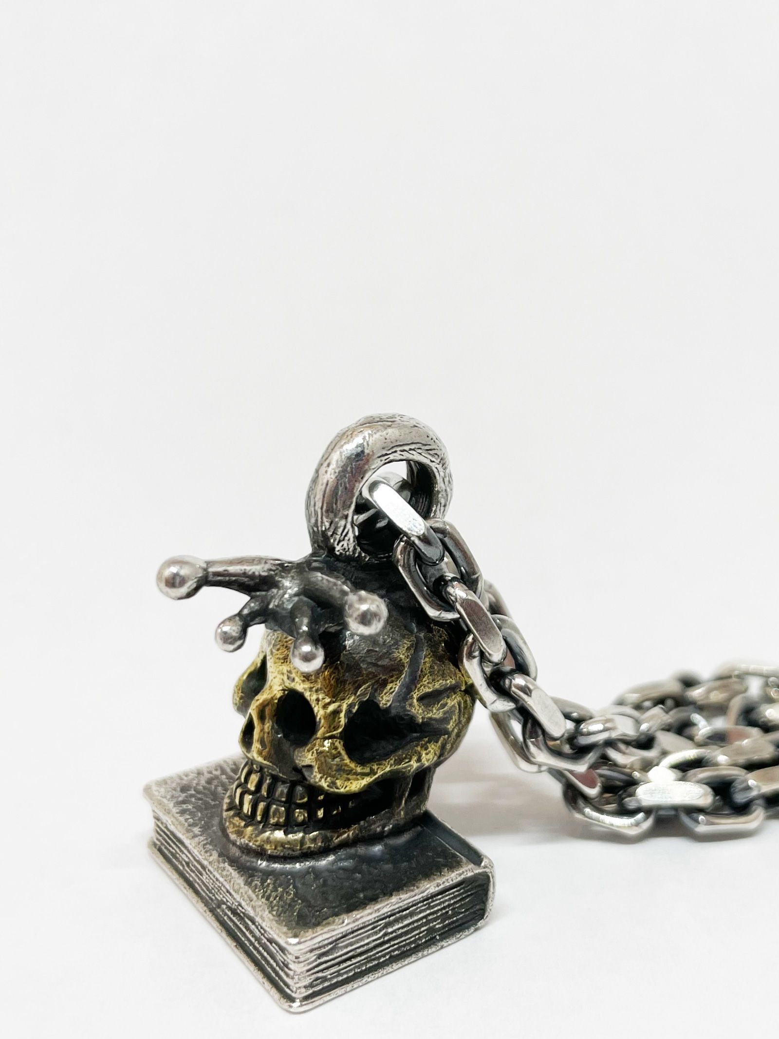 Snail & Skull & Book × "Mouse & Cheese" Chain (Large)