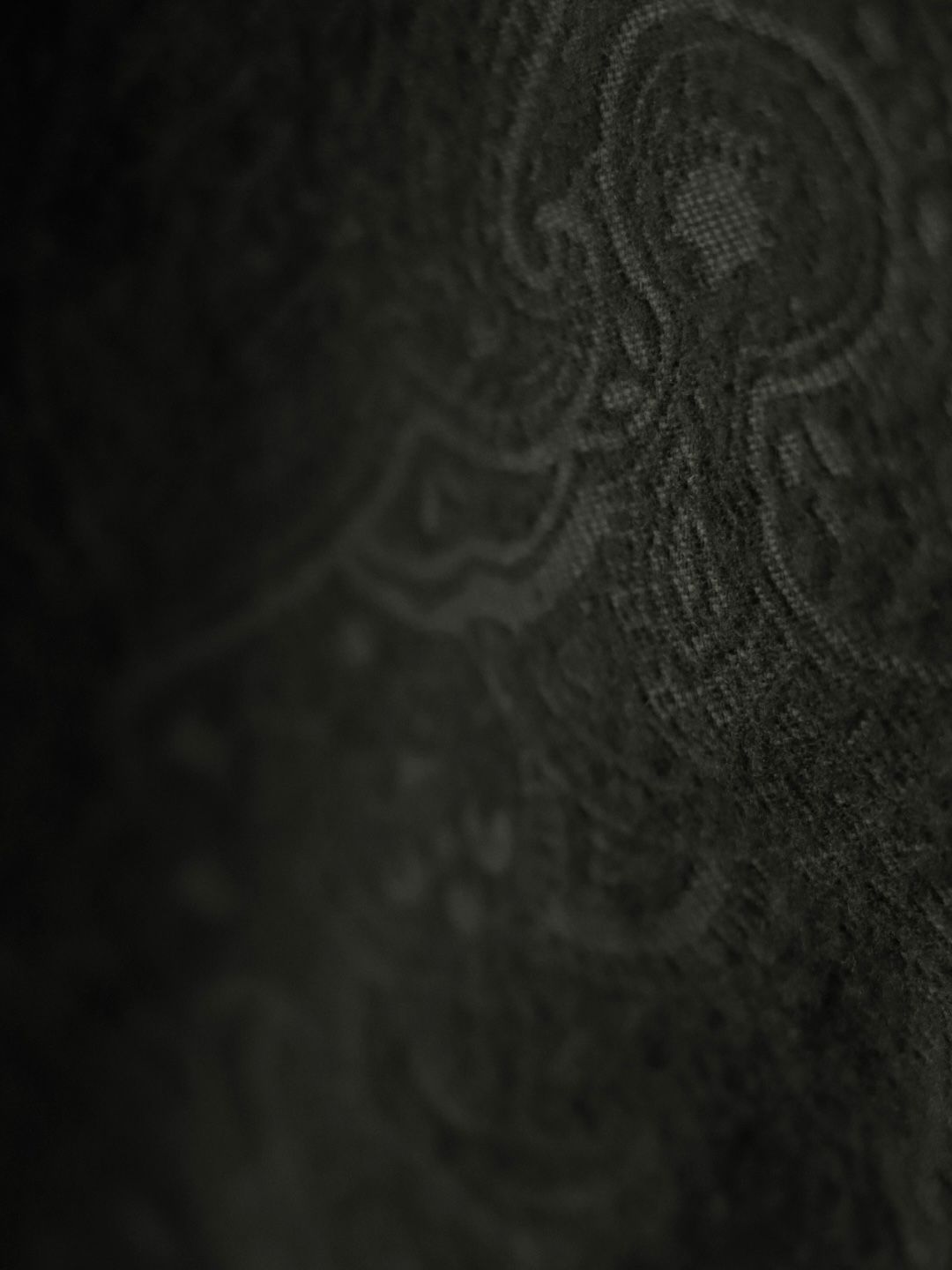 1920s GOTHIC PATTERN BRUSHED VIYELLA MONTGOMERY TROUSERS (SMOKY OLIVE)