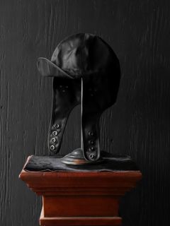 MILITARY CHINO AVIATOR CAP (MIDNIGHT BLACK)
