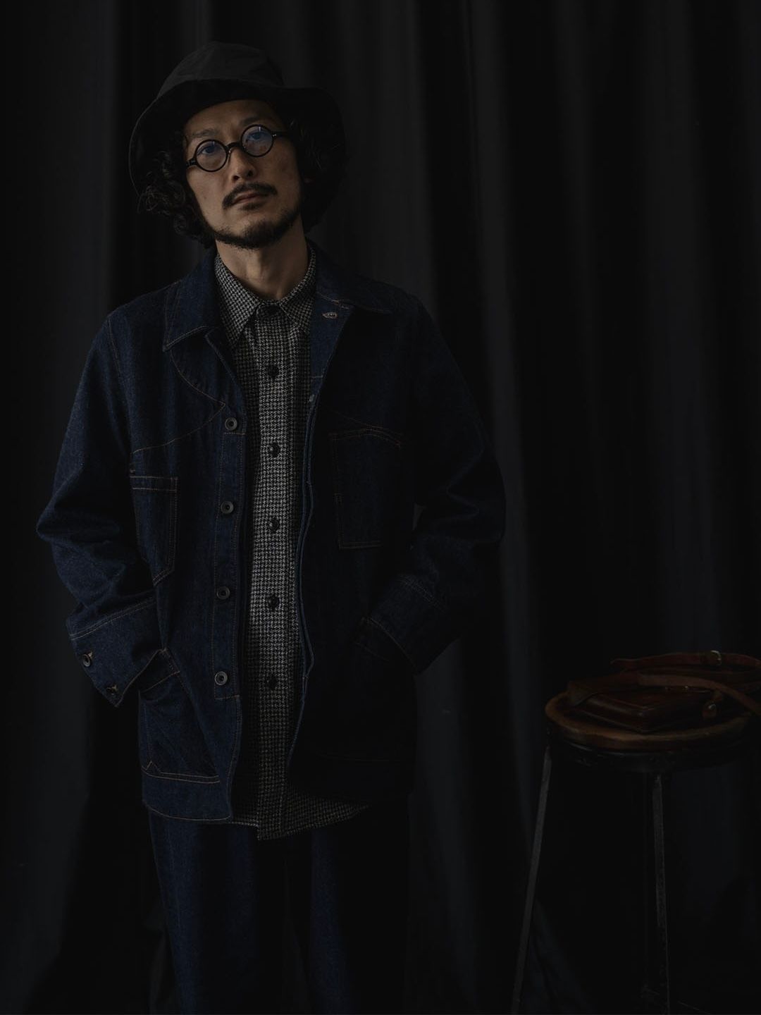 1910s 9oz DEATH VALLEY JACKET (DARK INDIGO)