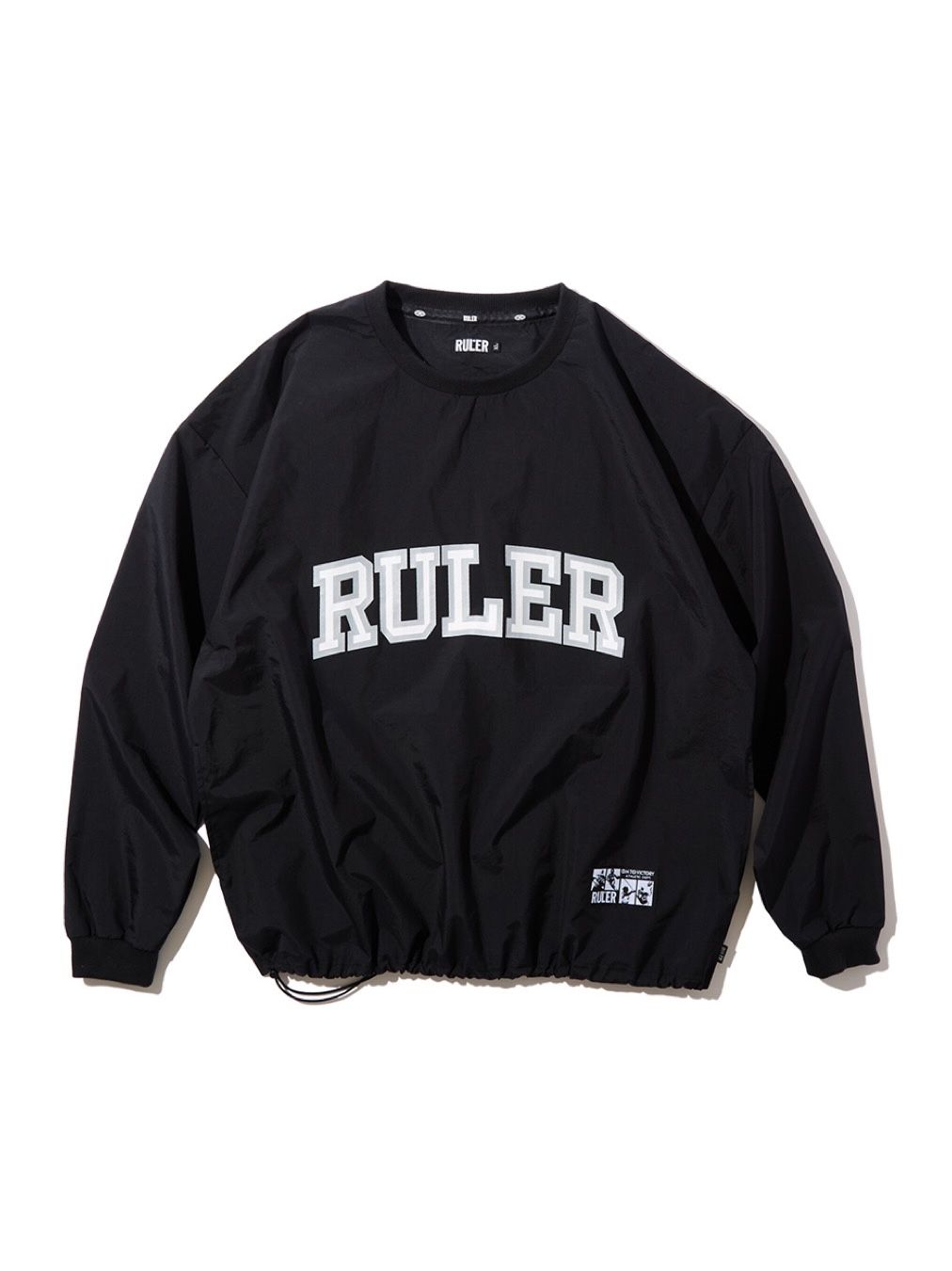 ARCH NYLON PULLOVER (BLACK)