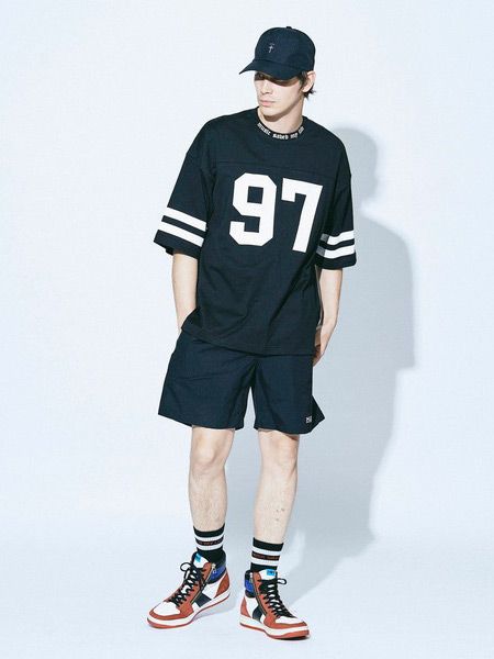 ナイロン ショーツ (ブラック) / NYLON SHORTS (BLACK)