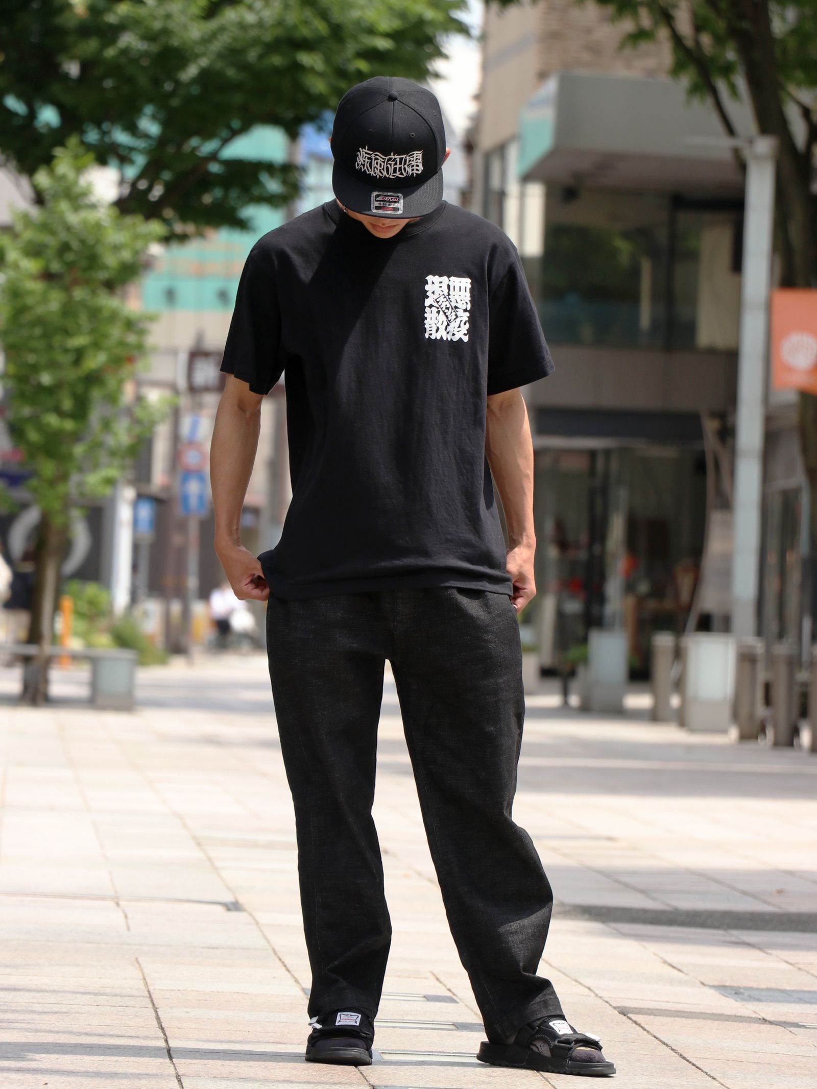 "悪疫退散" FTC TEE (BLACK)