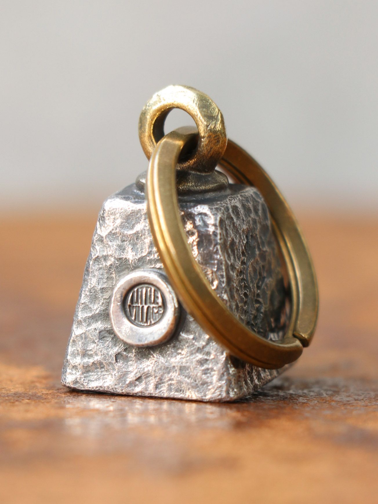 LUCKY BELL ”角” ( Silver925 x Brass) Medium