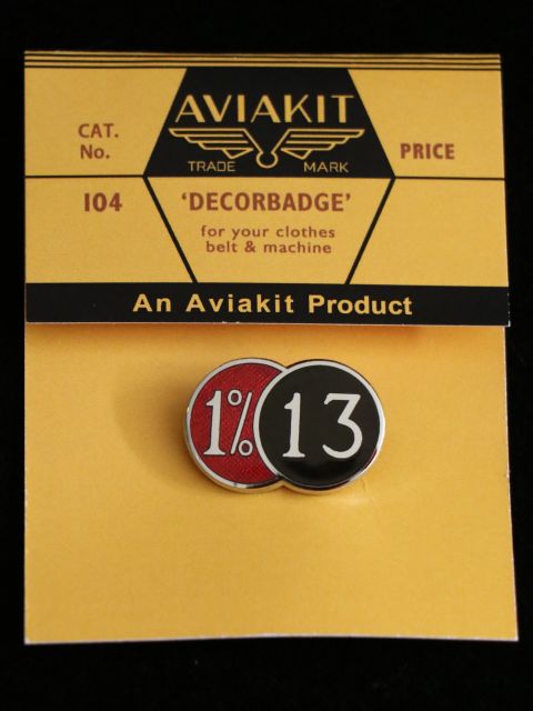 "1%13" BADGE