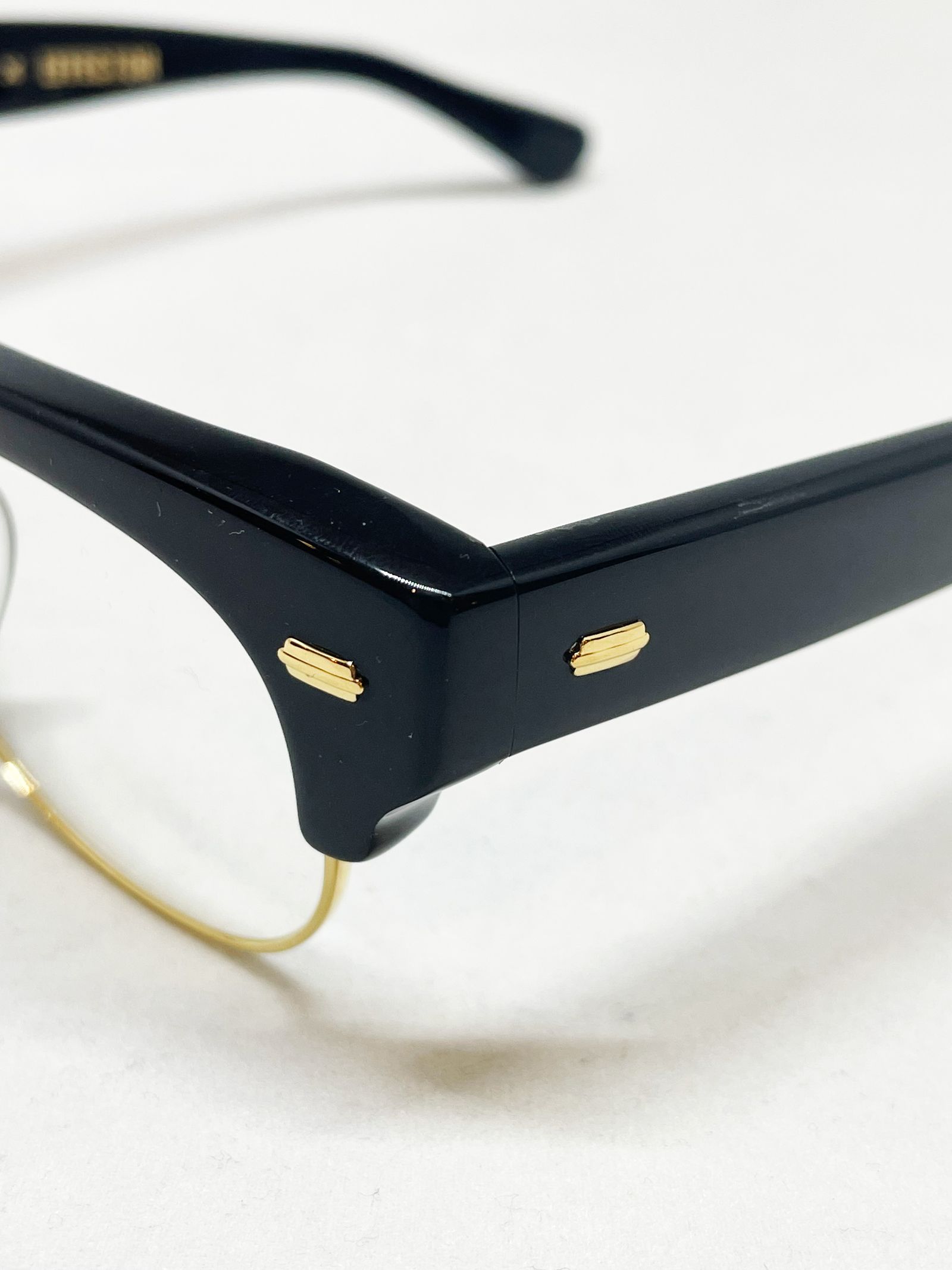 EFFECTOR × LEWIS LEATHERS / BUD GANZ GOLD HINGES (CLEAR LENS)