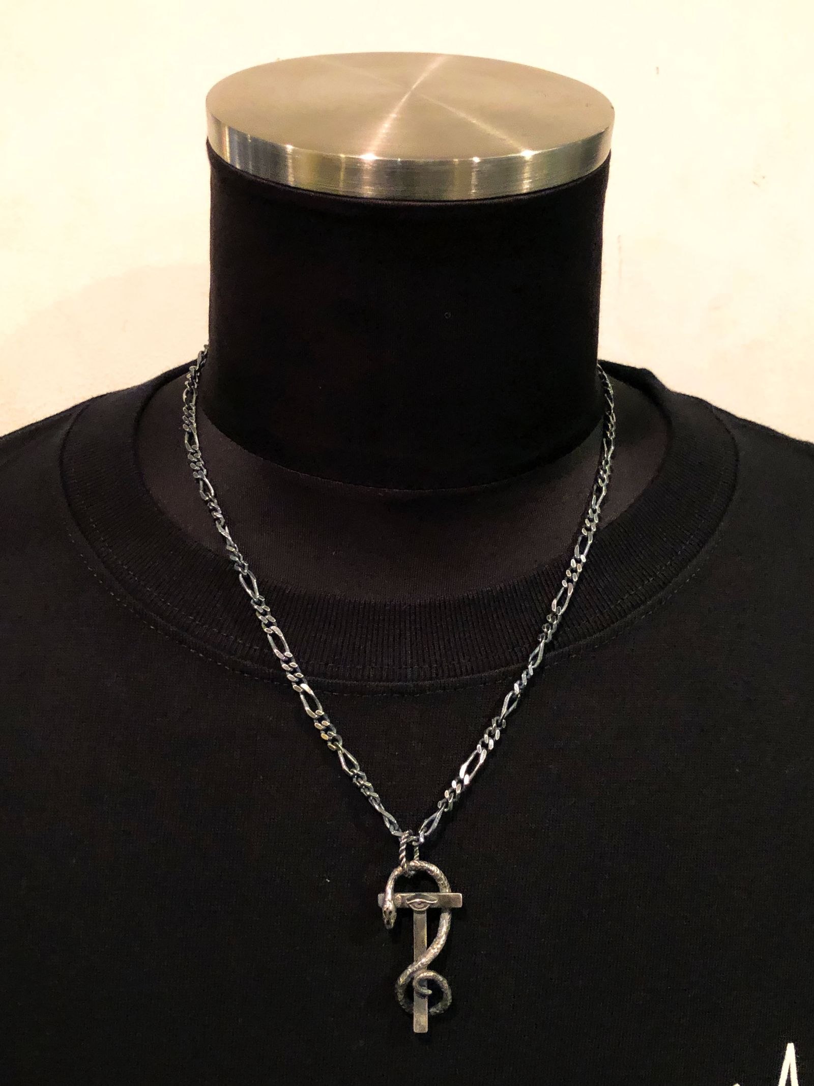 SNAKE & EYE OF PROVIDENCE  NECKTOP (SILVER925)