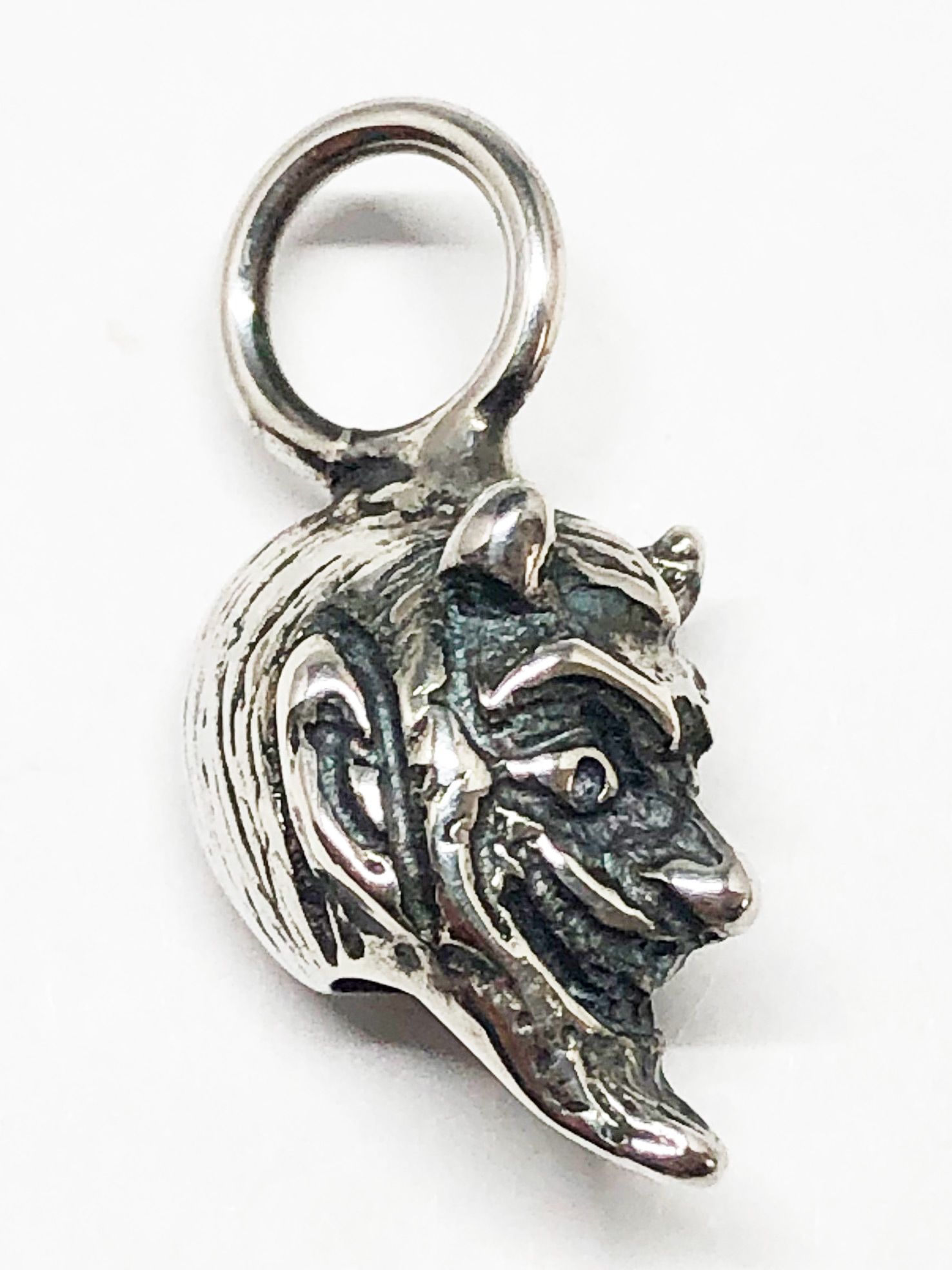 DEVIL HEAD NECKTOP (SILVER925)