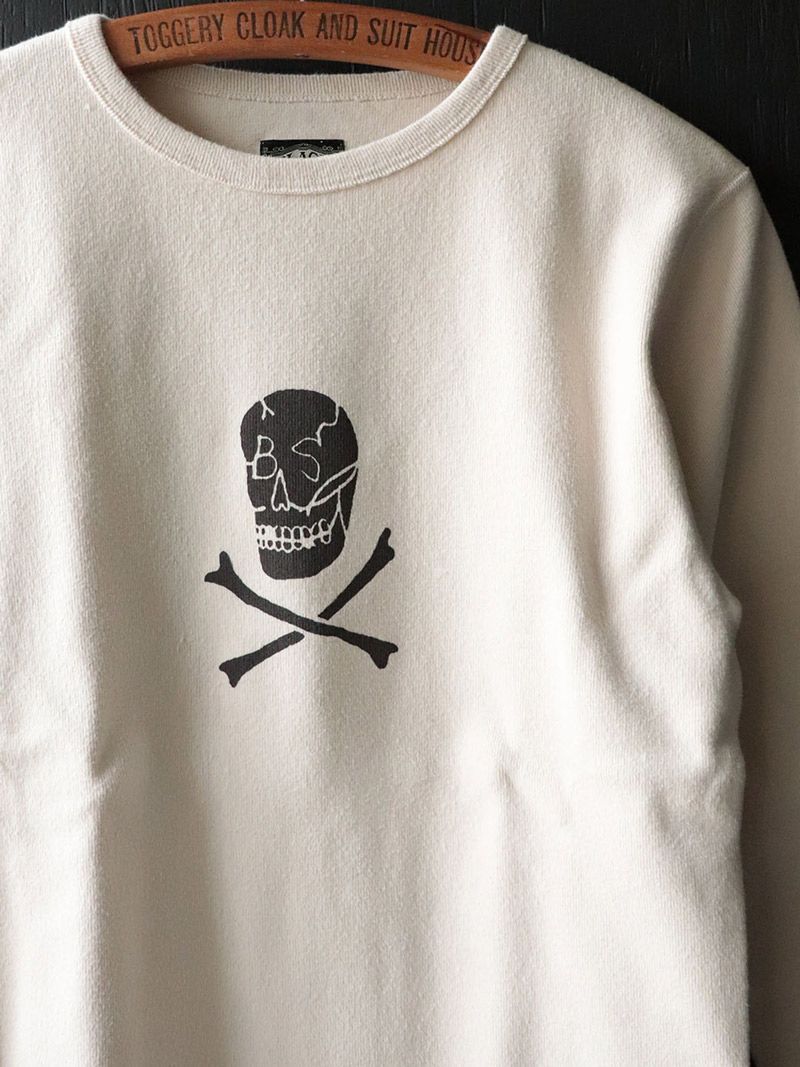 RITUAL SKULL CREW NECK AMISH UNDER WEAR (SKIN BEIGE)