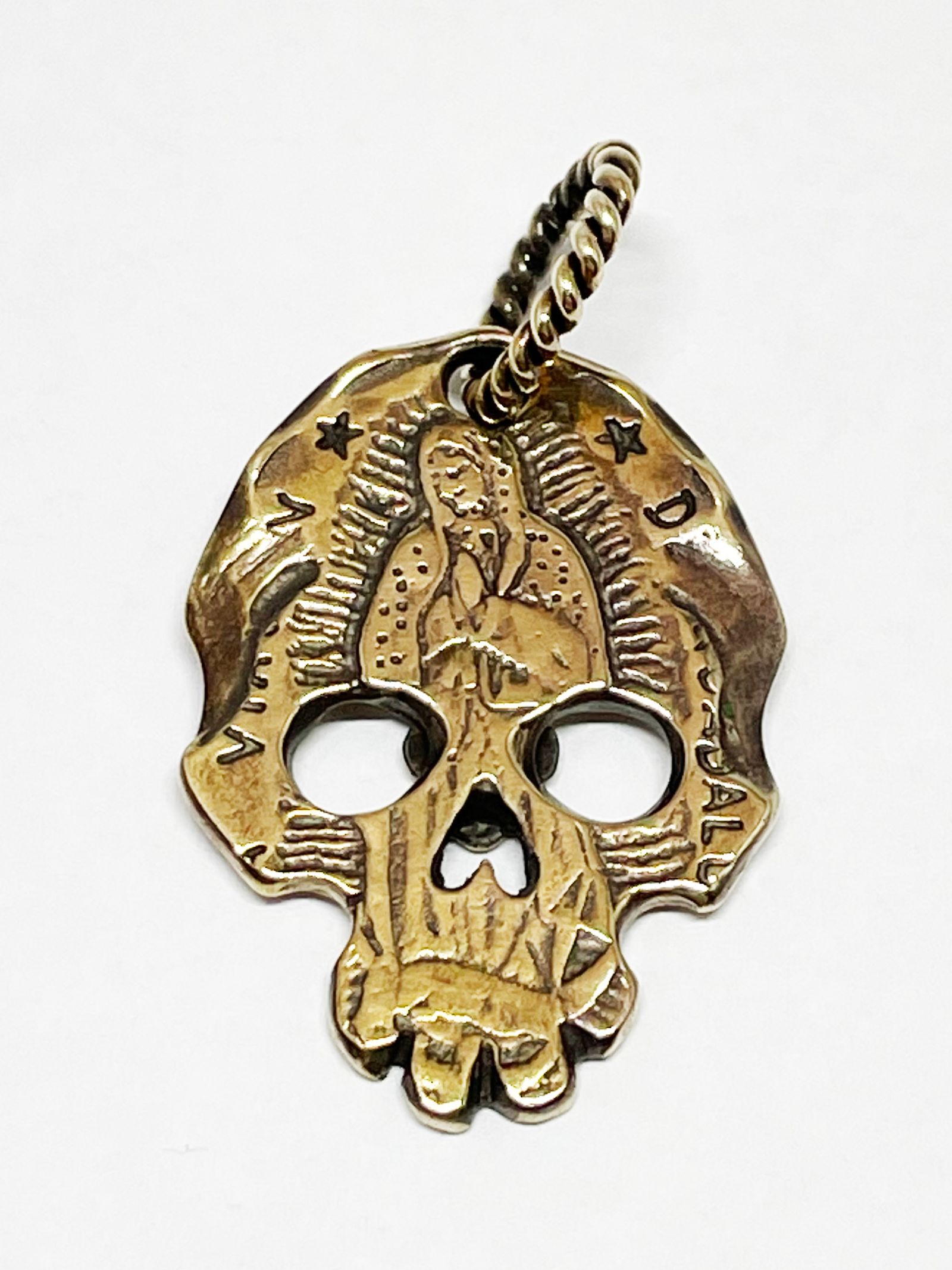 MARIA'S SKULL NECKTOP (BRASS)