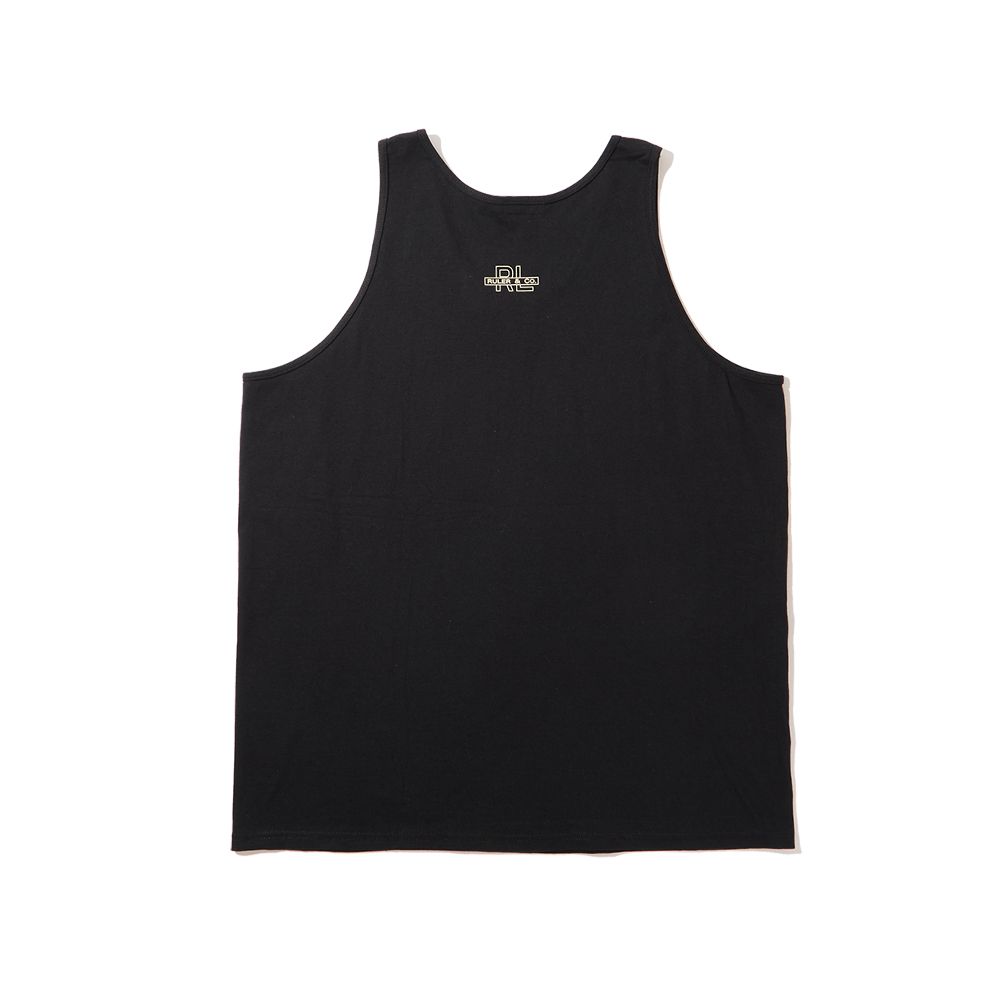 COURAGE BB COTTON TANK TOP (BLACK, NAVY)