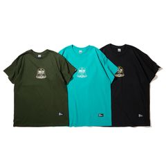 ICON / BELL 60z. S/S TEE (BLACK, DARK GREEN, BLUE GREEN)