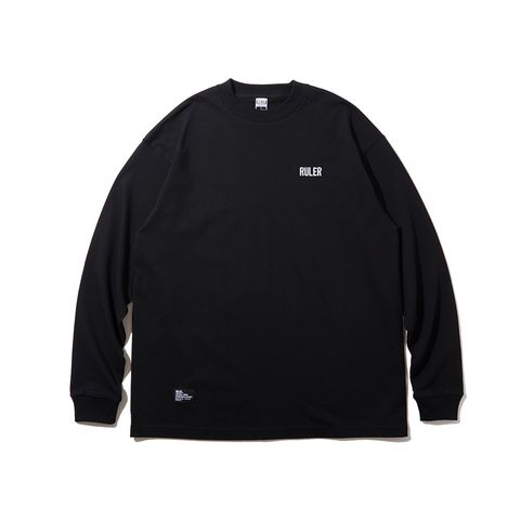 ICON 7oz. L/S TEE （BLACK）