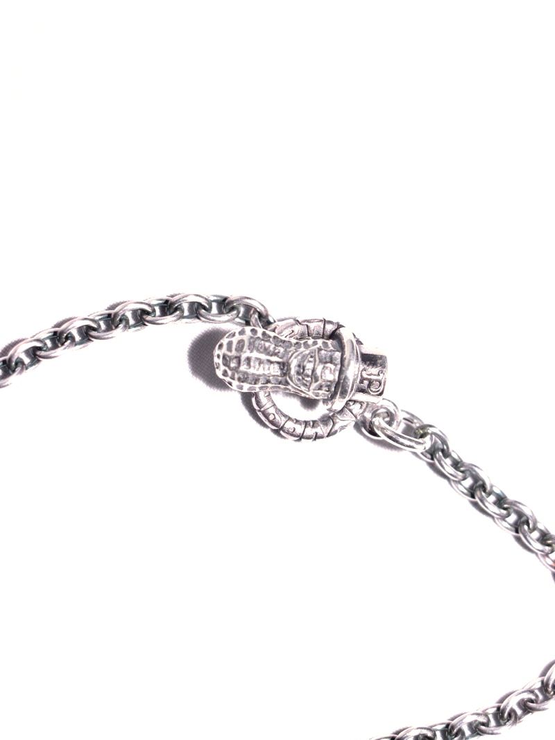 L BUNNY (SILVER925xPINKGOLD 10K) + CHAIN (SILVER925)