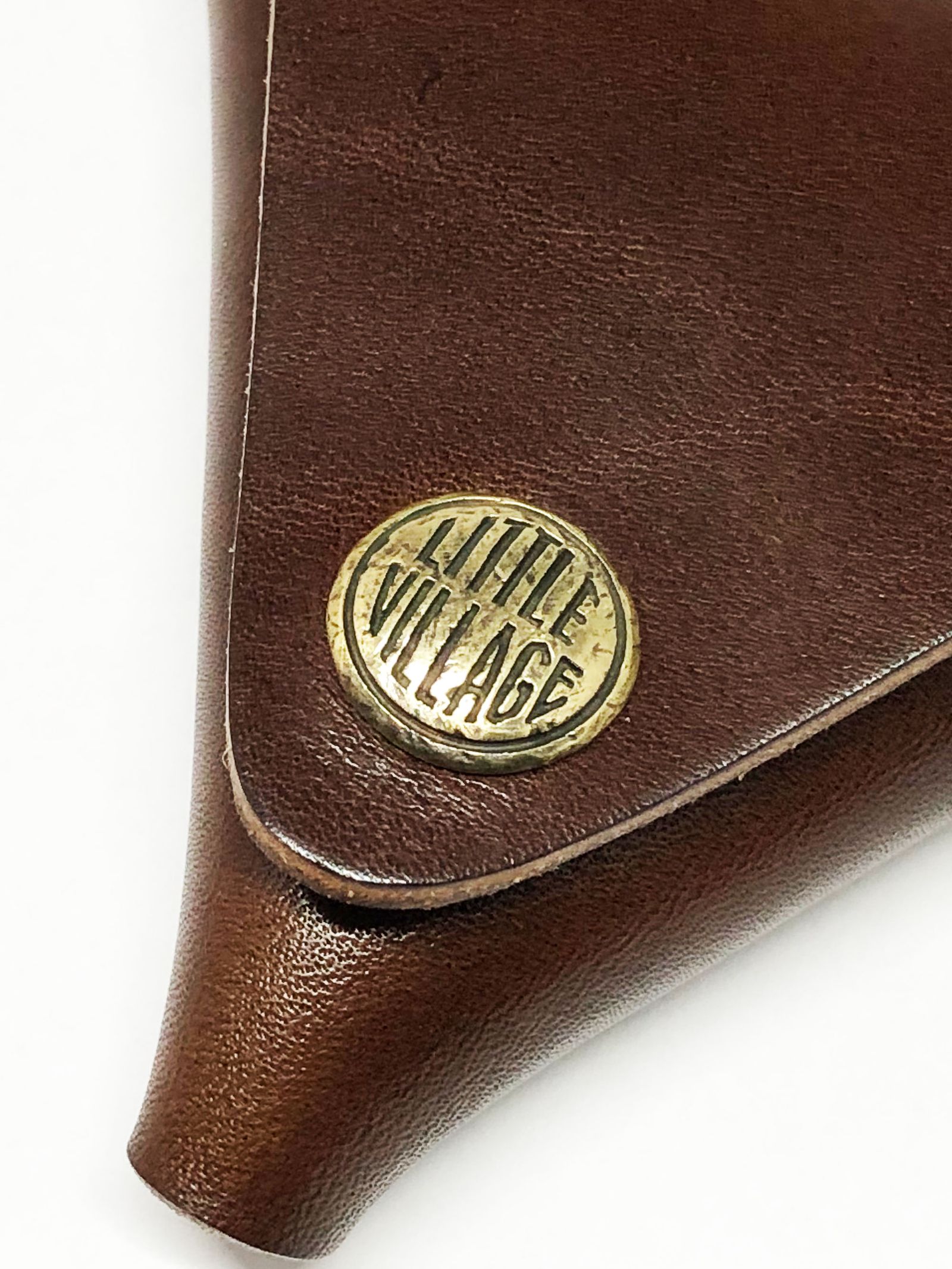 コインケース "ドリトス" (ブラウン×真鍮) / COIN CASE "DORITOS"(BROWN×BRASS)