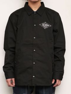 SKANDA ORIGNAL T/C コーチジャケット (ブラック) / SKANDA ORIGNAL  T/C COACH JACKET (BLACK)