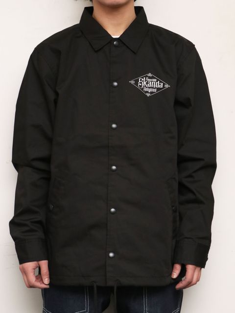 SKANDA ORIGNAL T/C コーチジャケット (ブラック) / SKANDA ORIGNAL  T/C COACH JACKET (BLACK)