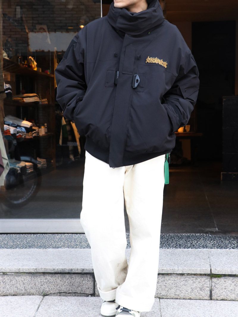 UPPER DECK CREW SUIT JACKET (BLACK)