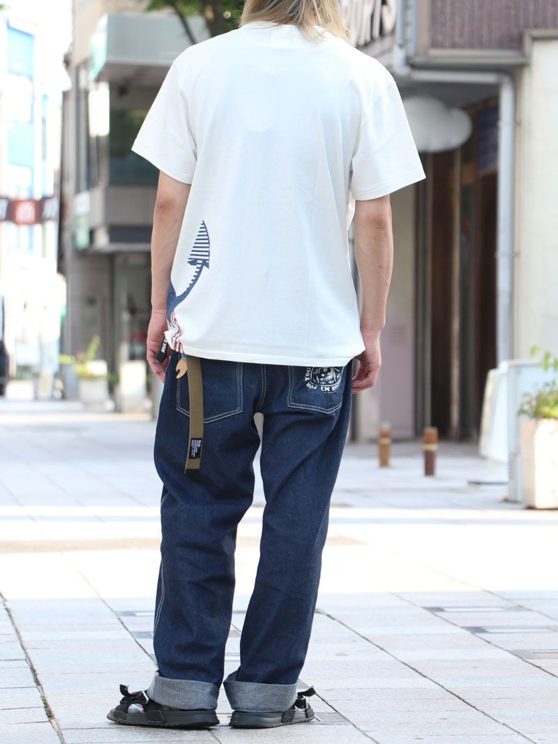 NAUTICAL ANCHOR S/S T-SHIRTS (WHITE)