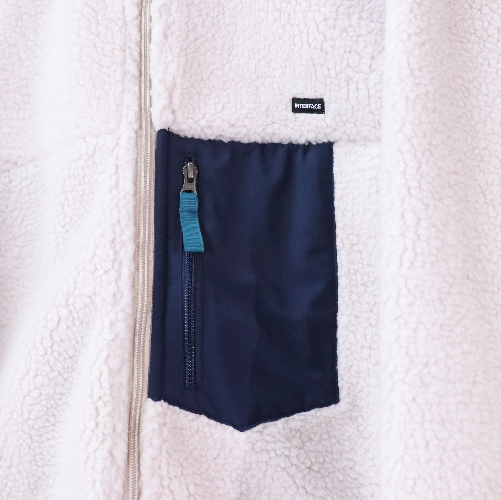 FLEECE JKT （WHITE）
