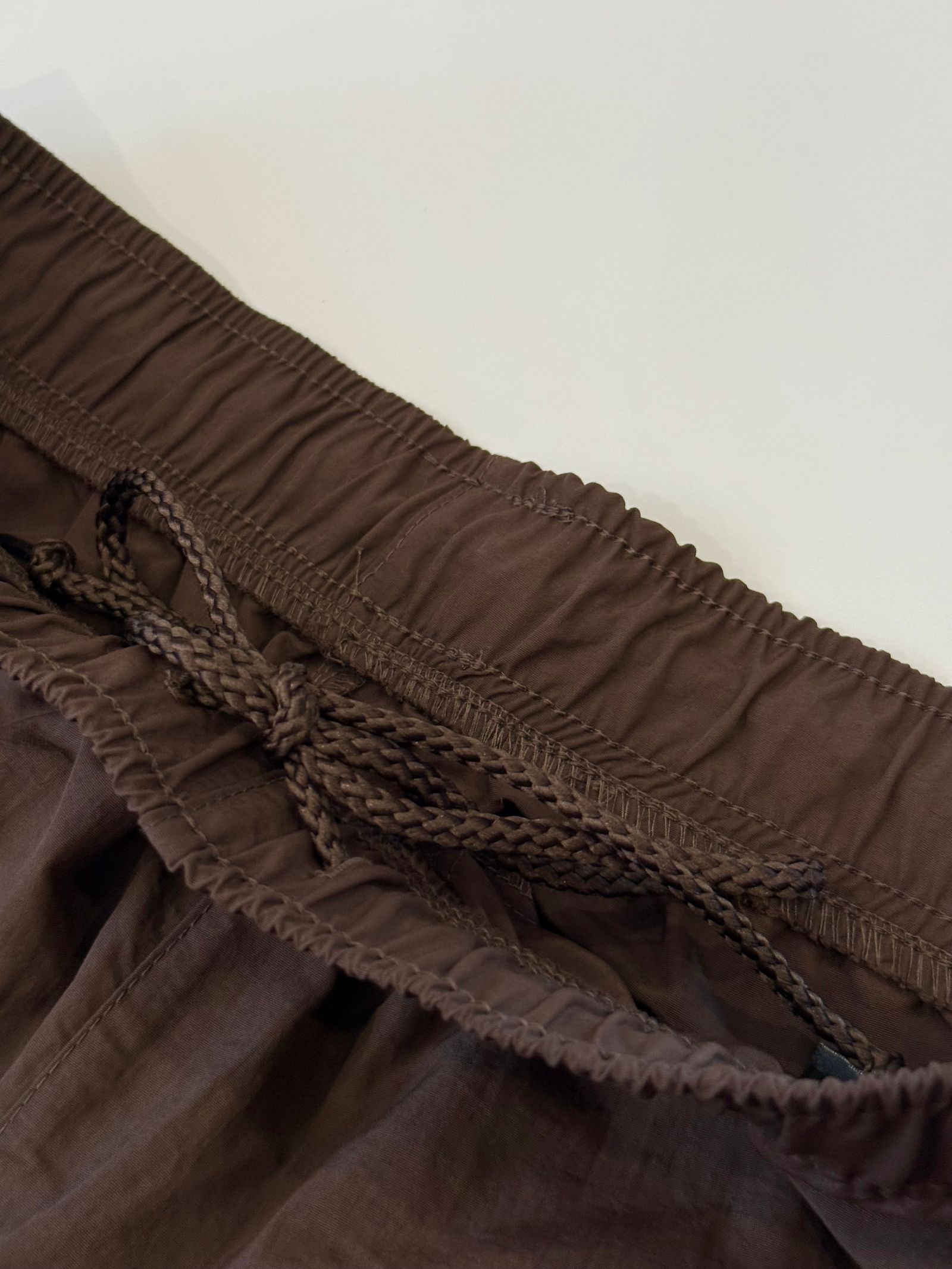 "IDATEN" NYLON ACTIVE PANTS (BROWN)