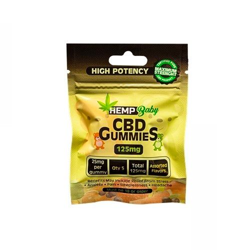 CBDグミ・HEMP BABY(CBD25mg・CBN5mg / 粒 × 5粒) | SKANDA