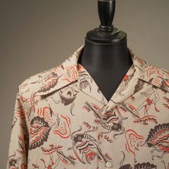 SEA ISLAND - S/S COVERALL SHIRTS (BEIGE)