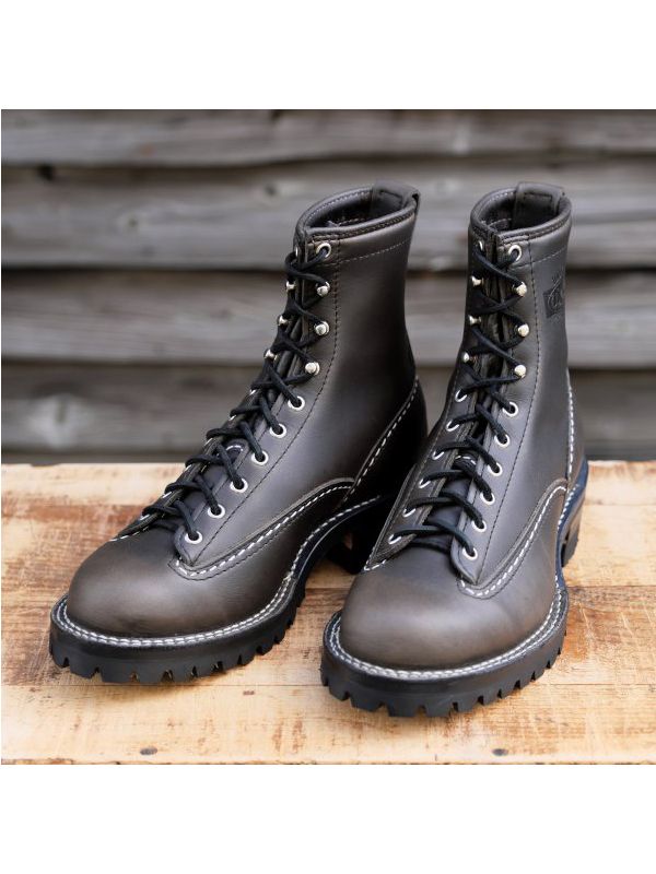 WESCO BOOTS "LEATHER BOOTS LACE" (BLACK)