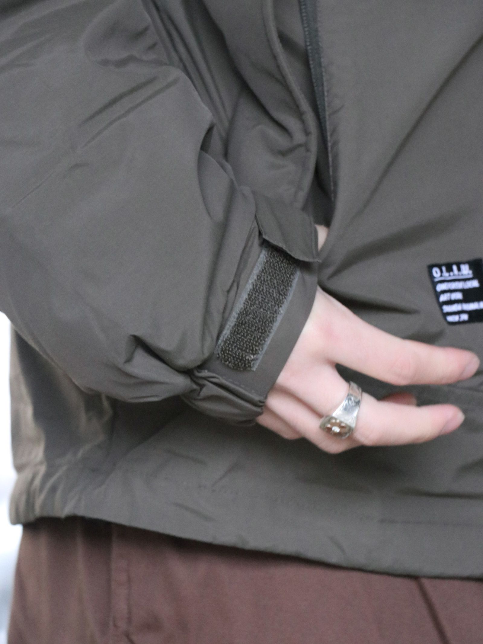 SKANDA REFLECTIVE WARM SHELL JACKET (OLIVE)