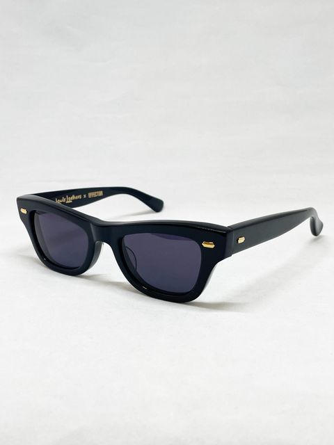 EFFECTOR × LEWIS LEATHERS / AVIAKIT EYEWEAR GOLD HINGES (BLACK LENS)