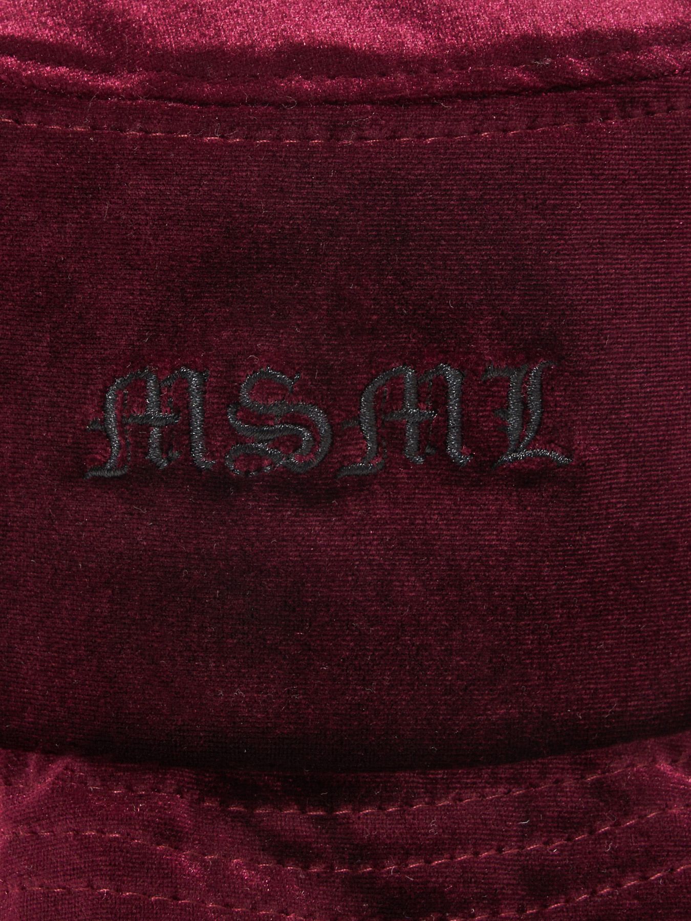 ベロア バケットハット / VELOUR BUCKET HAT (RED)