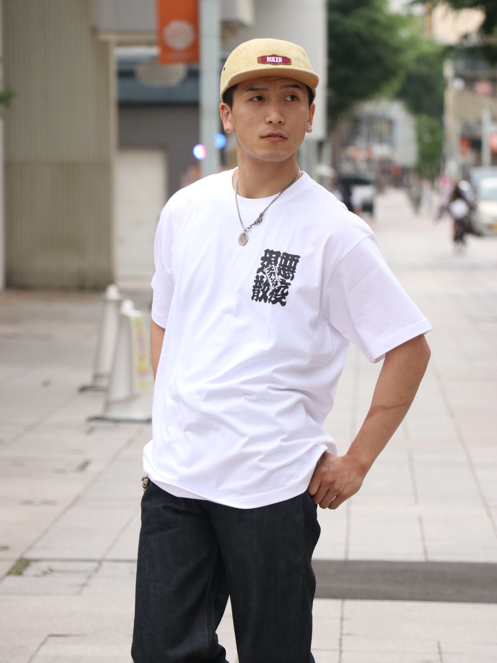 "悪疫退散" FTC TEE (WHITE)