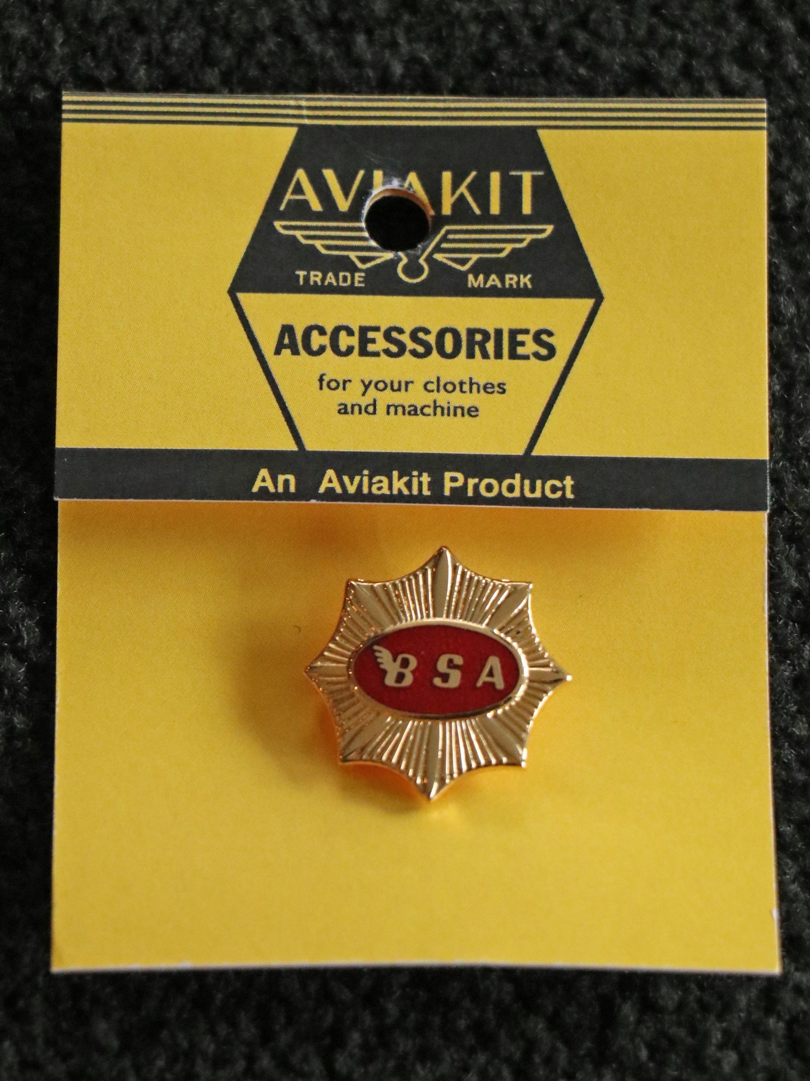 【即日発送可能】"BSA GOLD STAR" BADGE