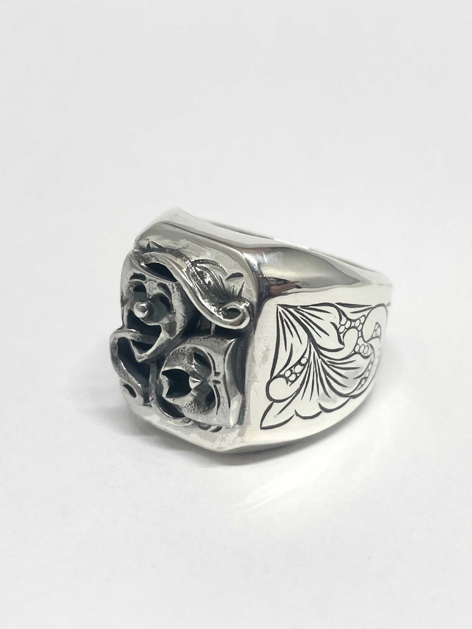 galcia - COMEDY & TRAGEDY RING (SILVER925) | SKANDA