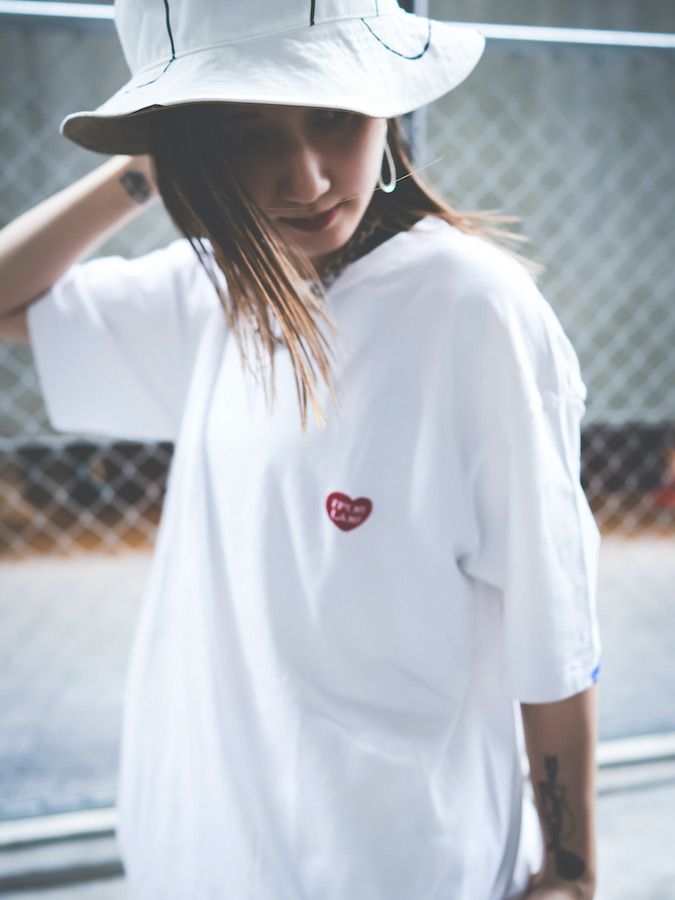 ウォーターリペレント ハートTシャツ / WATER REPELLENT HEART TEE