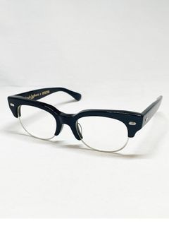 EFFECTOR × LEWIS LEATHERS / BUD GANZ SILVER HINGES (CLEAR LENS)