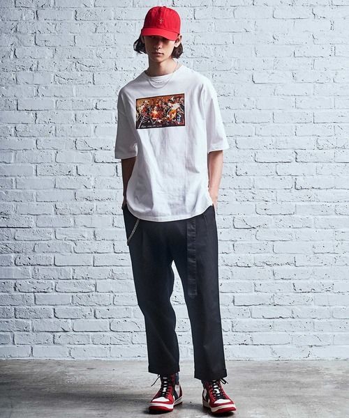 MSML アートグラフィック オーバーサイズTシャツ/ MSML ART GRAPHIC OVERSIZED TEE