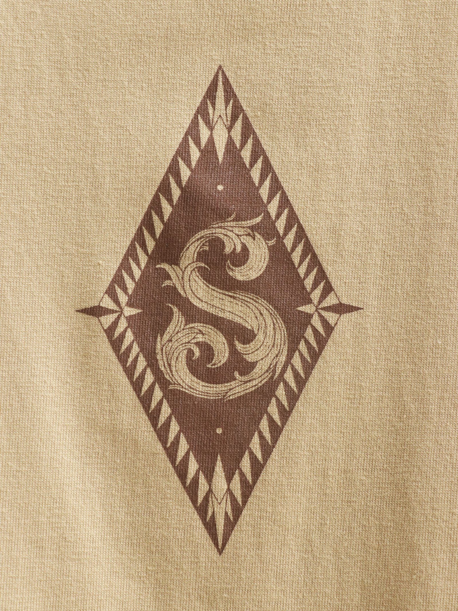 トライバル タイガーTシャツ (サンド) / TRIBAL TIGER TEE