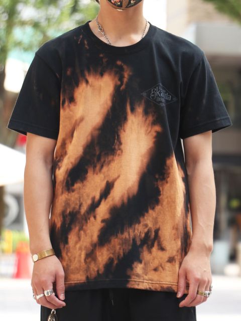 SKANDA オリジナルブリーチTシャツ / SKANDA ORIGNAL BLEACH TEE