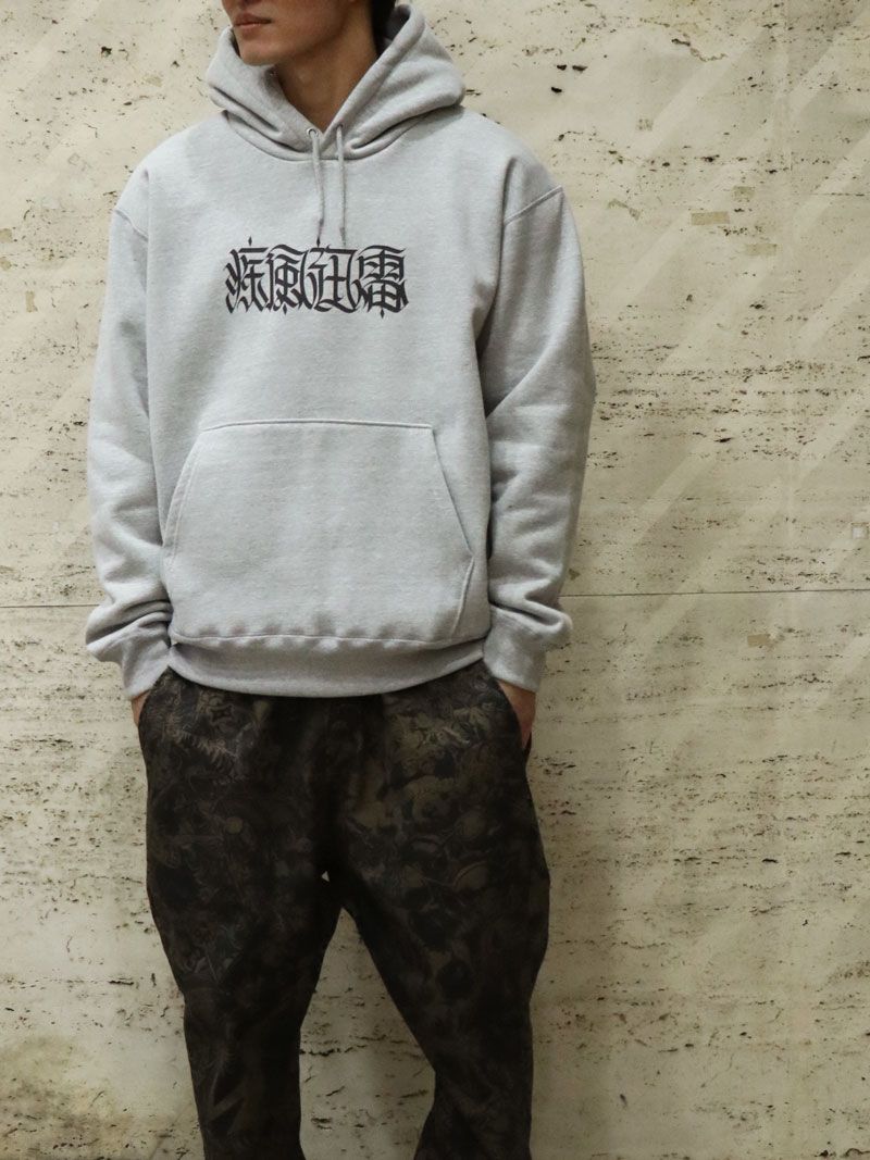 MOZYSKEY×SKANDA "疾風迅雷" PARKA (GRAY) / 別注パーカー (グレー)