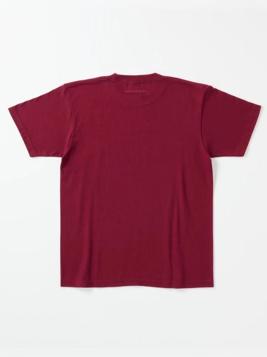 コットン厚手Tシャツ -apappo epuy- (BURGANDY)