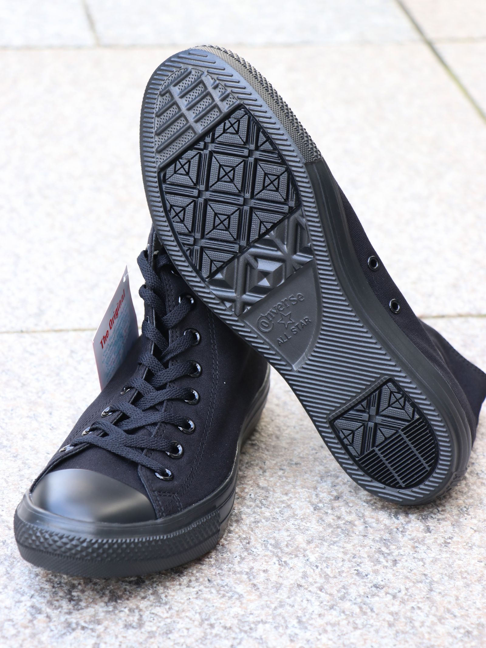 ALL STAR LIGHT HI (BLACK MONOCHROME)