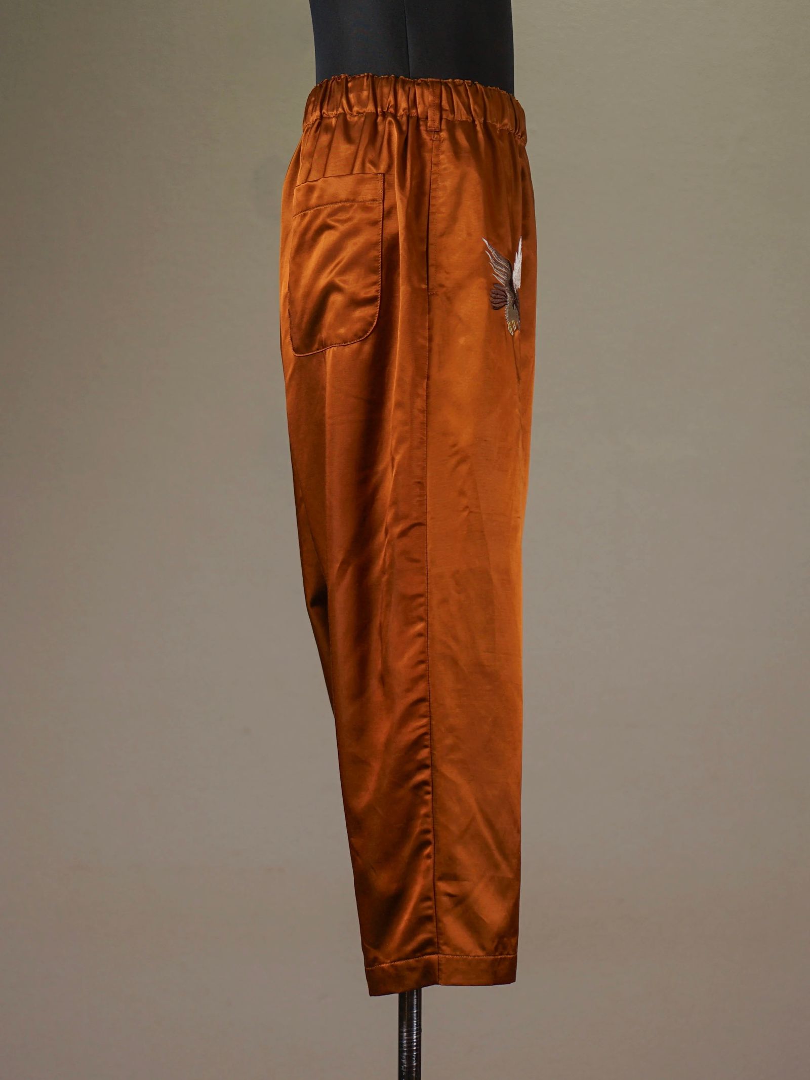 GLAD RAW - EASY PANT (BROWN)