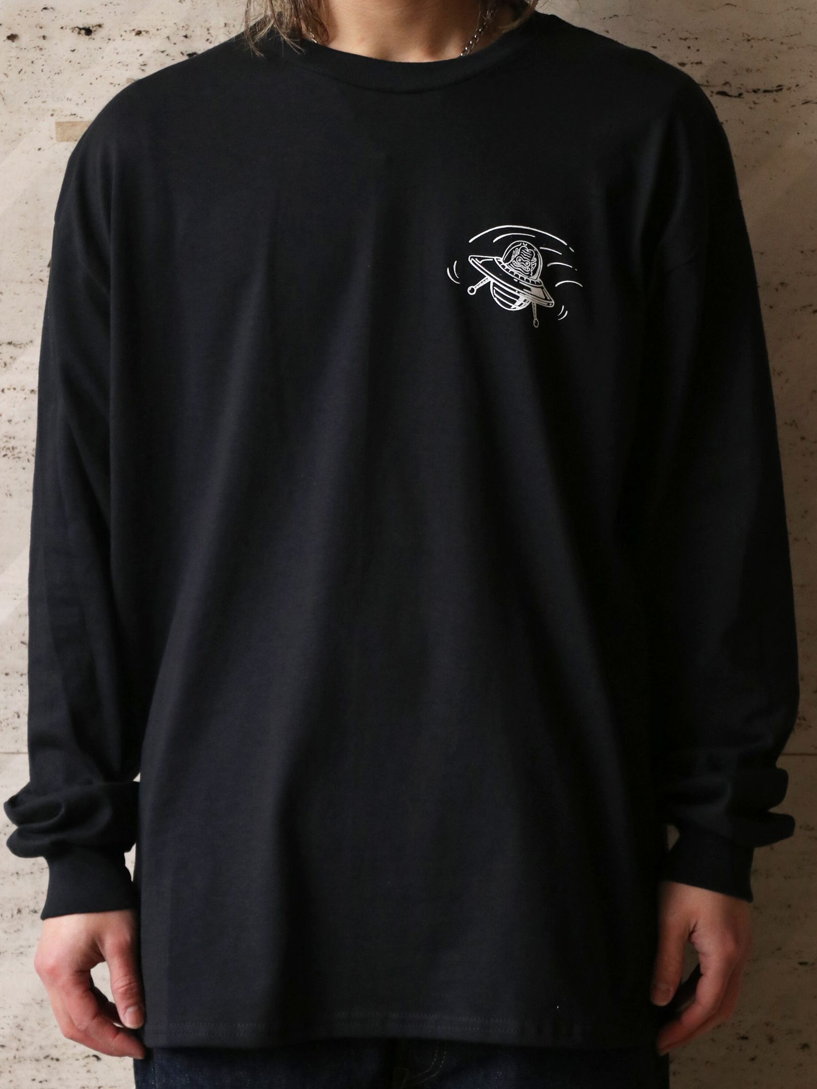 "F.T" L/S TEE (BLACK)