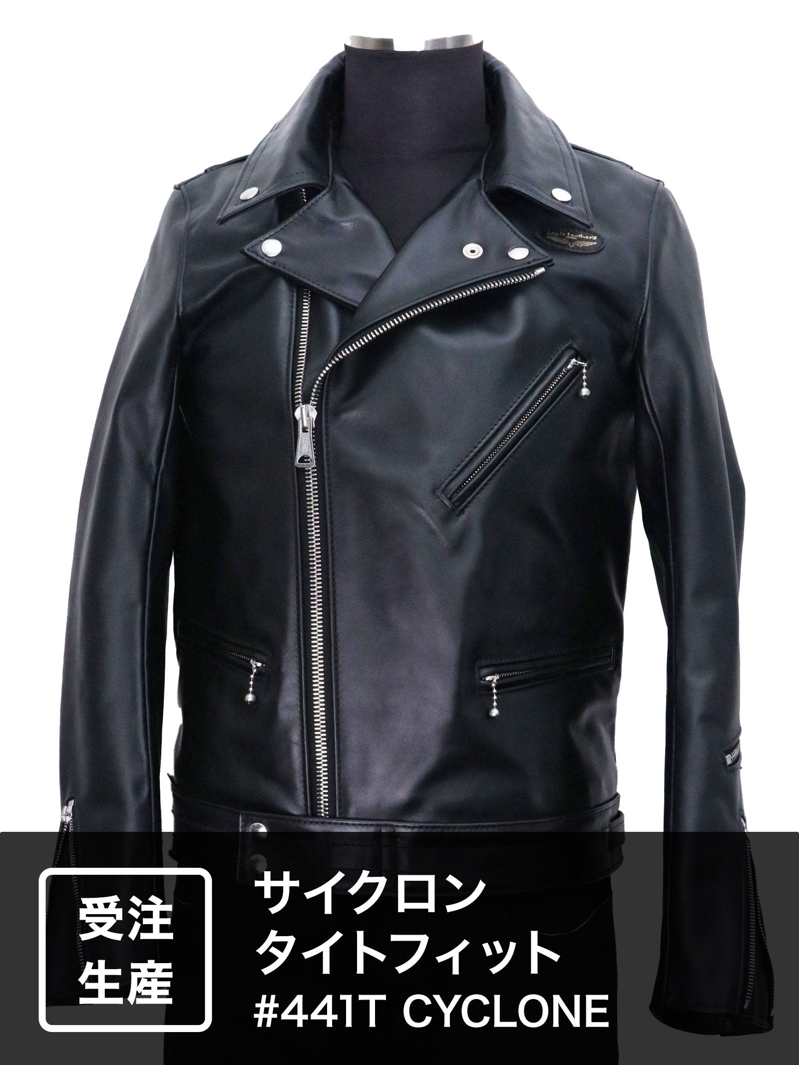 季節感春秋冬Lewis Leathers 　441T サイクロン タイトフィット　36