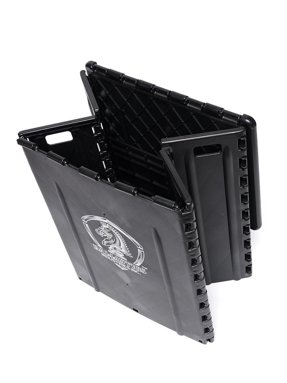 FOLDING STOOL BOX (BLACK)