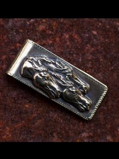 HORSE MONEY CLIP (BRASS)