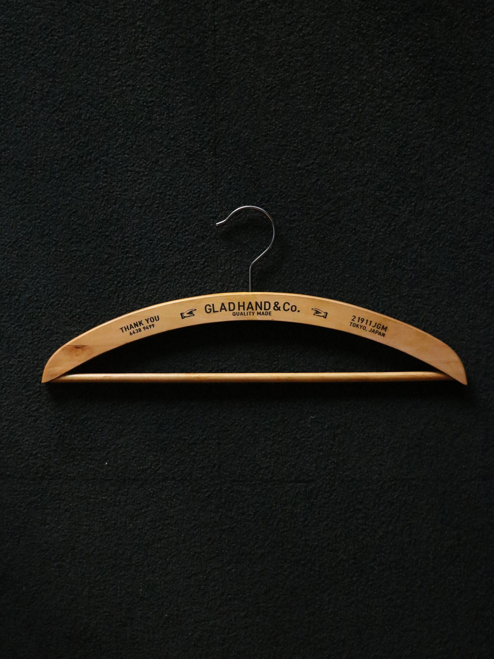 Advertising Wooden Hanger (3peace)